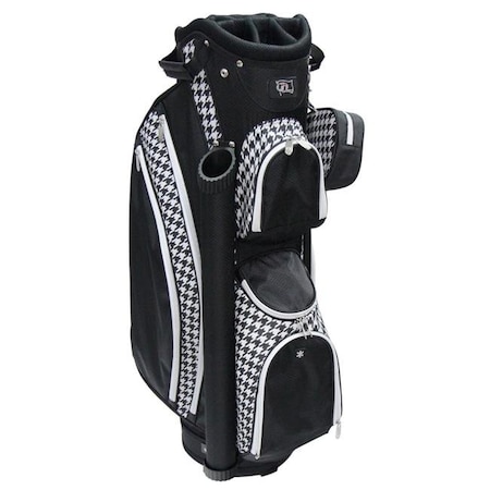 RJ Sports PA1078 Paradise Deluxe Ladies Golf Bags - Houndstooth - 36 X 13 X 10 In.